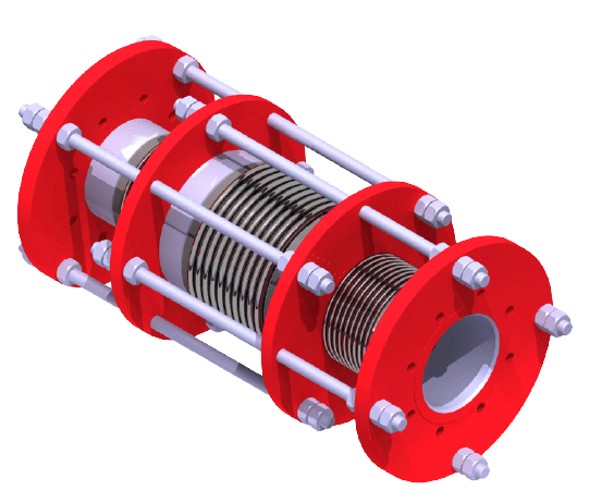 Inline Pressure Balanced Expansion Joints