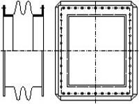 Square Expansion Joints Sketch