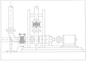 Bellows Flexible Connector Sketch